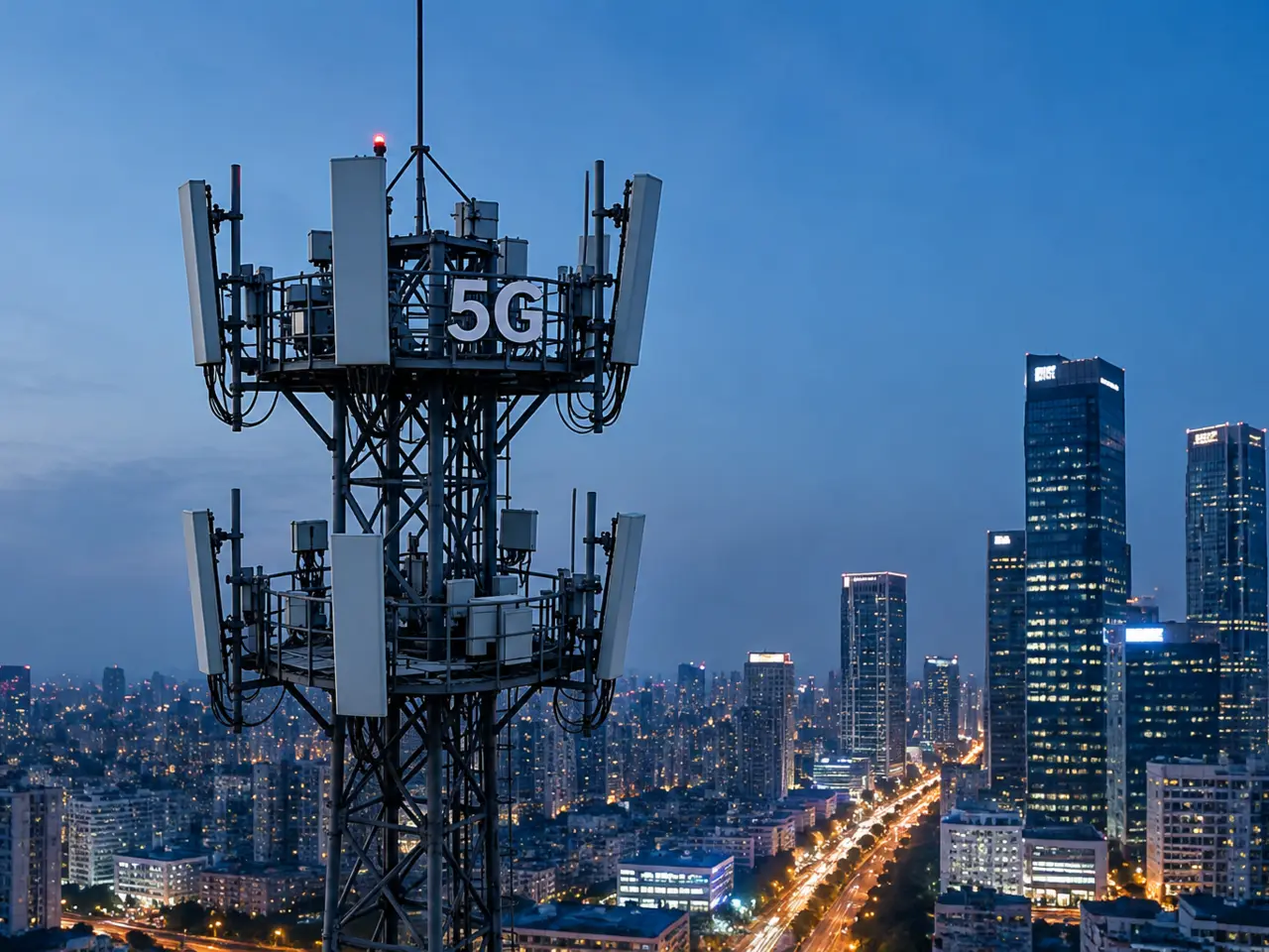 Urban 5G base station and digital infrastructure